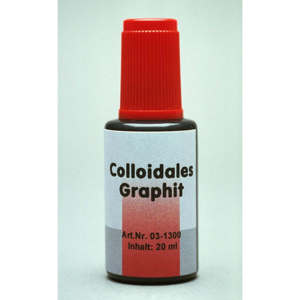 Colloidal Graphite Bottle with integrated brush, 20 ml