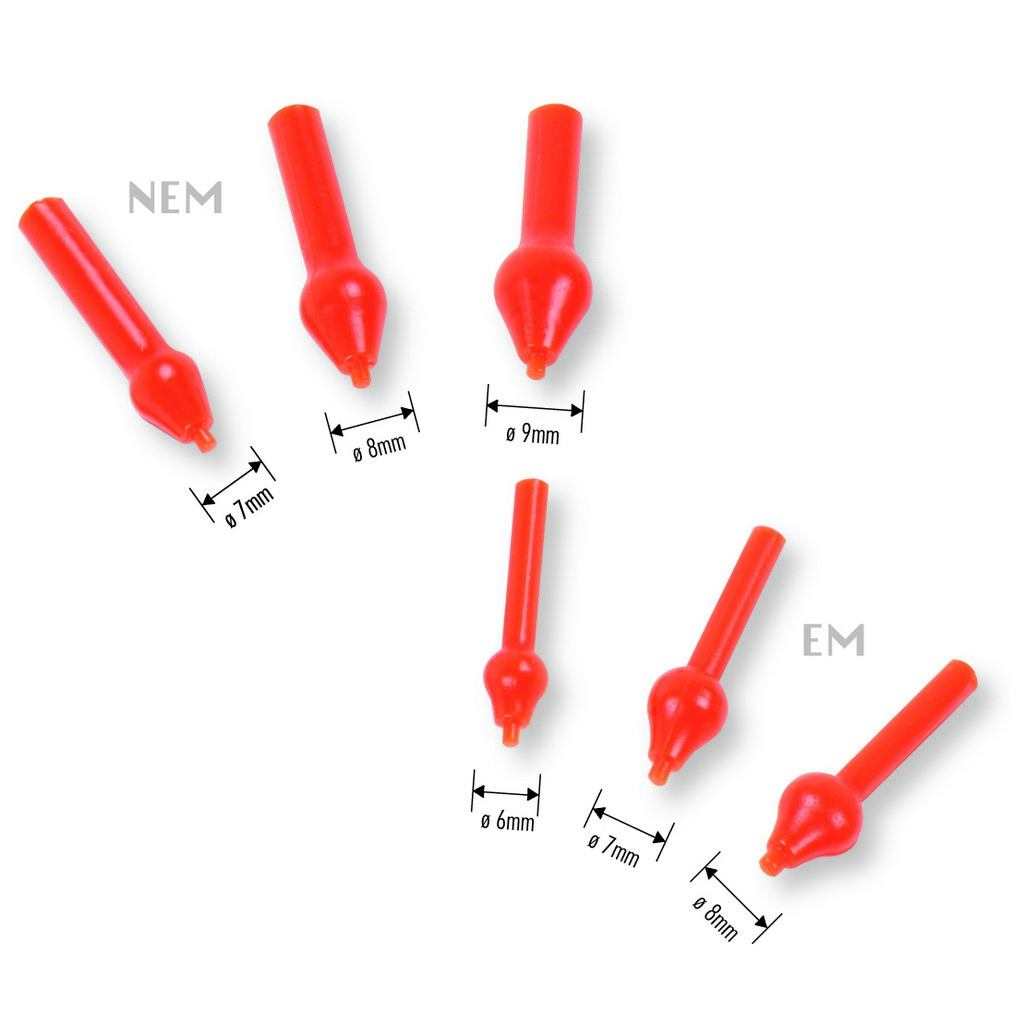 NEM - Guss-Sticks mit Reservoir 8 mm, 150 St.