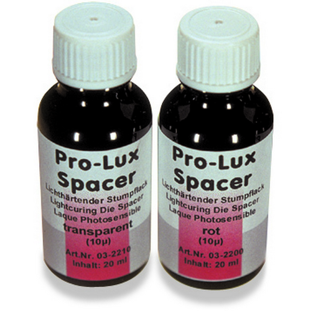 Pro-Lux Spacer red-transparent (10µ), 20 ml