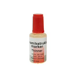 Thinner Ceramic Texture Marker, 20 ml